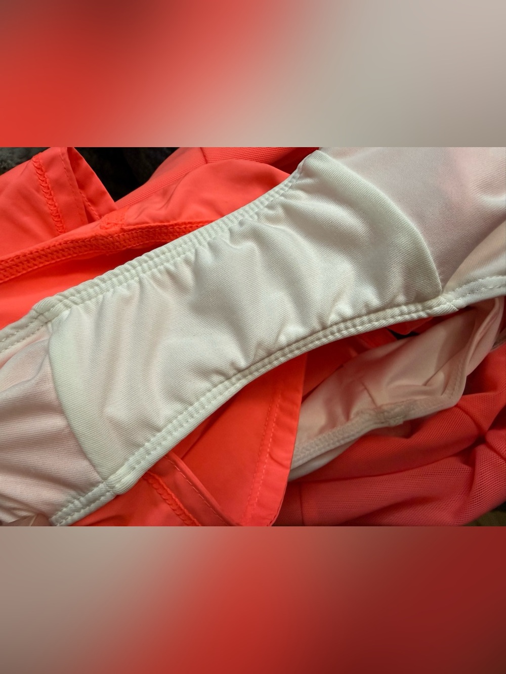 Free People Movement Righteous Runsie Neon Coral Pink Sz M Activewear - Picture 10 of 11